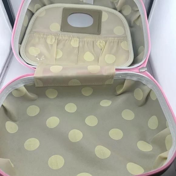 Bling ✨ Pink Hello Kitty Makeup Case- Hardshell Brand new - Picture 4 of 5
